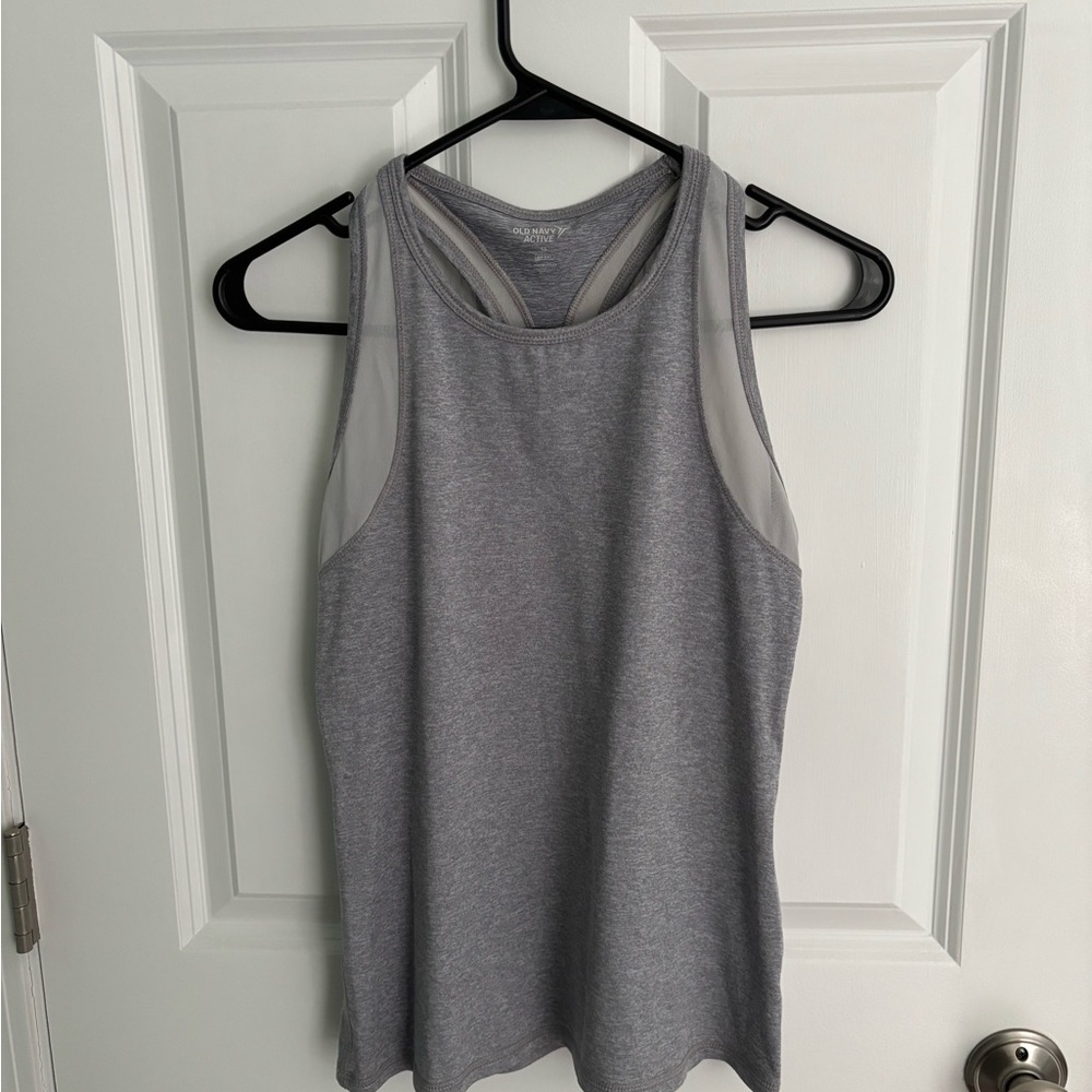 Old Navy Light Gray Women’s Racerback Tank